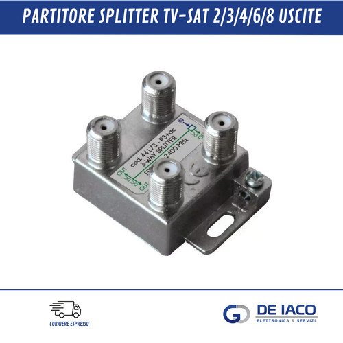 Partitore antenna - antenna, tv